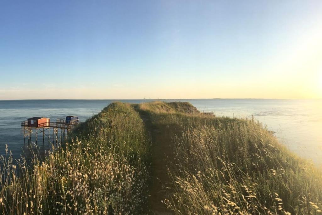 Beach Apartment - Ocean Sunset Full View Мешер-сюр-Жиронд Екстериор снимка