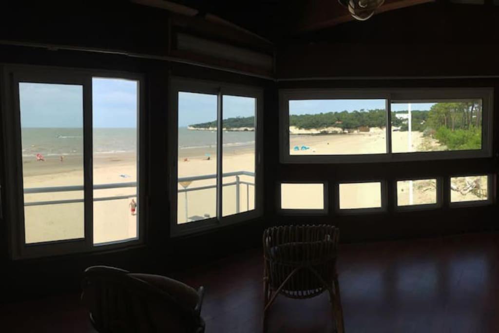 Beach Apartment - Ocean Sunset Full View Мешер-сюр-Жиронд Екстериор снимка