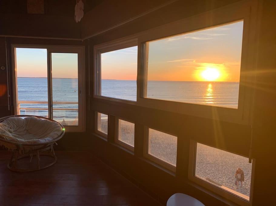 Beach Apartment - Ocean Sunset Full View Мешер-сюр-Жиронд Екстериор снимка