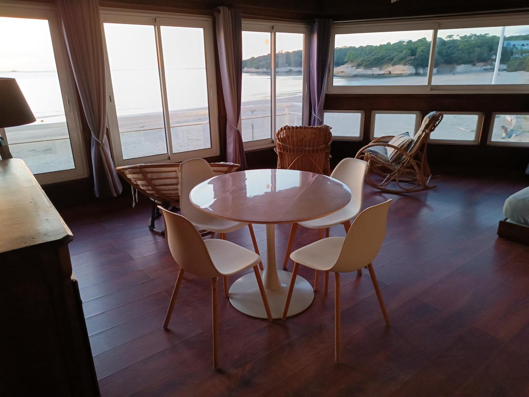 Beach Apartment - Ocean Sunset Full View Мешер-сюр-Жиронд Екстериор снимка