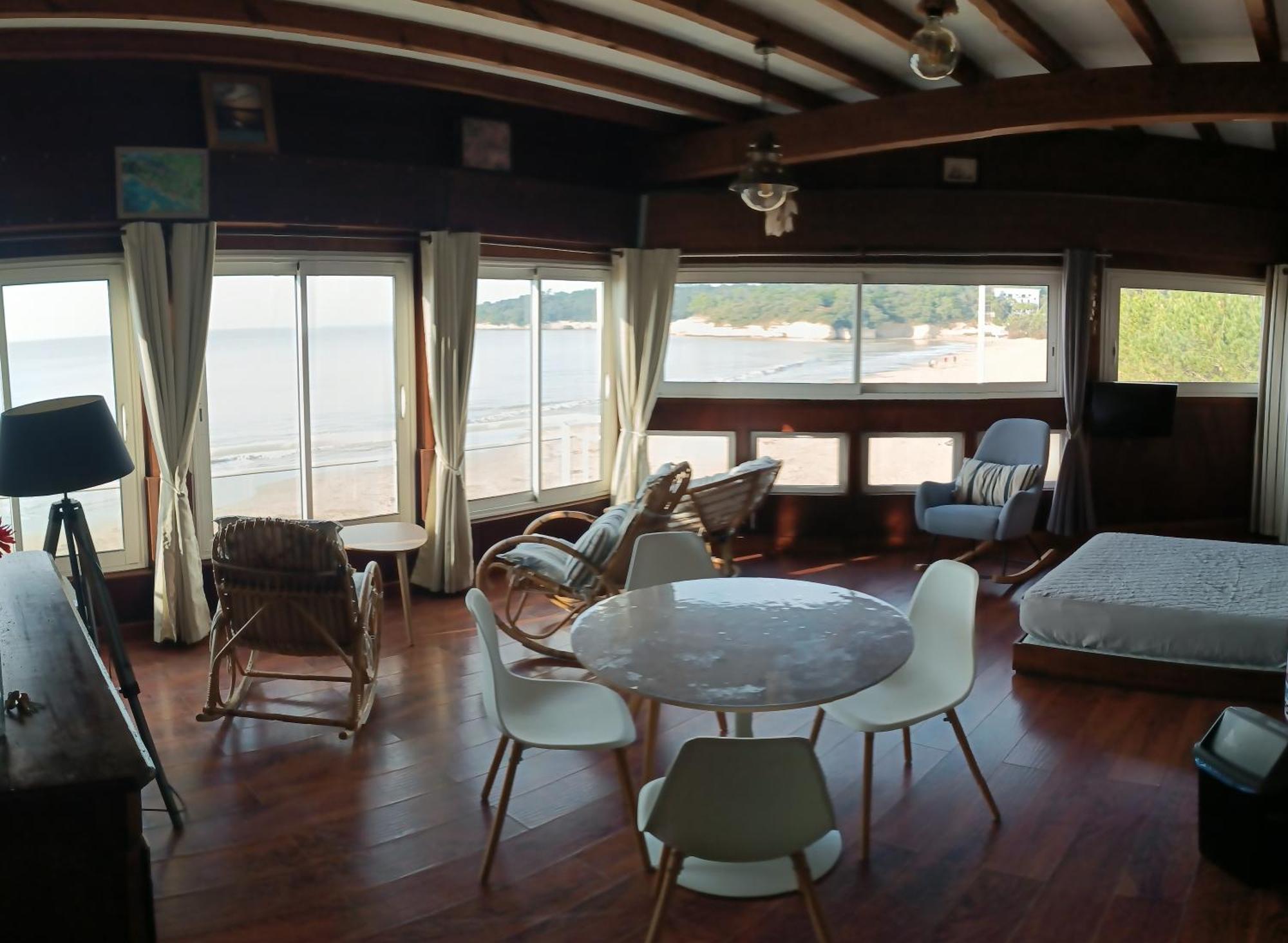 Beach Apartment - Ocean Sunset Full View Мешер-сюр-Жиронд Екстериор снимка